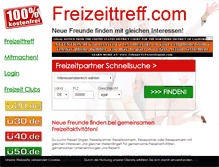 Tablet Screenshot of freizeittreff.com